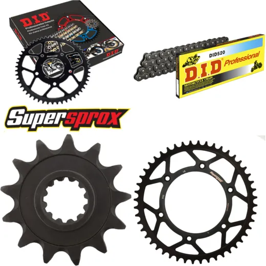 Chain Kit - Steel - for: HUSABERG FC450 04-06 13-48-116 DID520 Clip