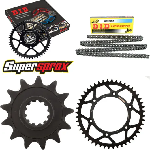 Chain Kit - Steel - for: HUSABERG FC450 04-06 13-48-116 DID520NZ Clip