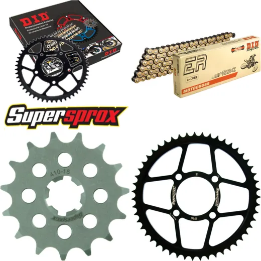 Chain Kit - Steel - for: SUZUKI RV125 Van Van 03-06 15-51-134 DID428NZ(G&B) Clip