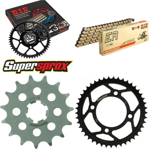 Kettensatz Stahl für: SUZUKI GZ125 Gunfighter 00-06/GZ125 M 15-45-132 DID428NZ(G&B) Clip