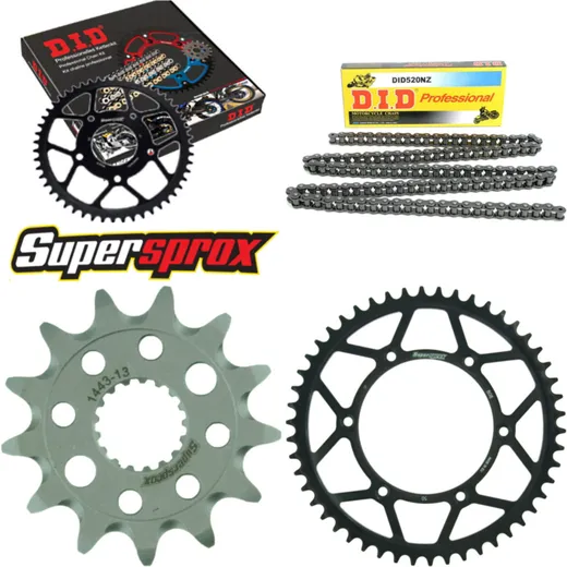 Chain Kit - Steel - for: SUZUKI RM-Z 450 13-14 13-50-114 DID520NZ Clip