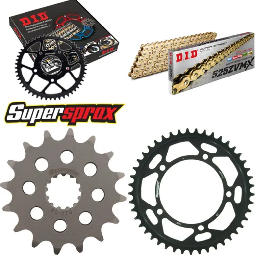 Chain Kit - Steel - for: SUZUKI GSX-R 600 01-05 16-45-110 DID525ZVM-X(G&G) rivet