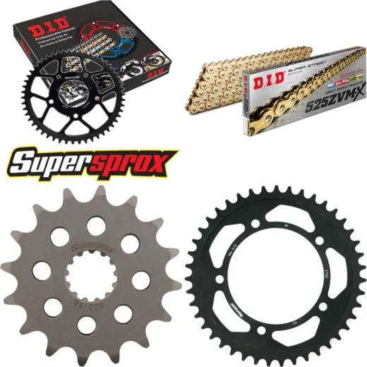 Chain Kit - Steel - for: SUZUKI GSX-R 600 06-07 16-43-114 DID525ZVM-X(G&G) rivet