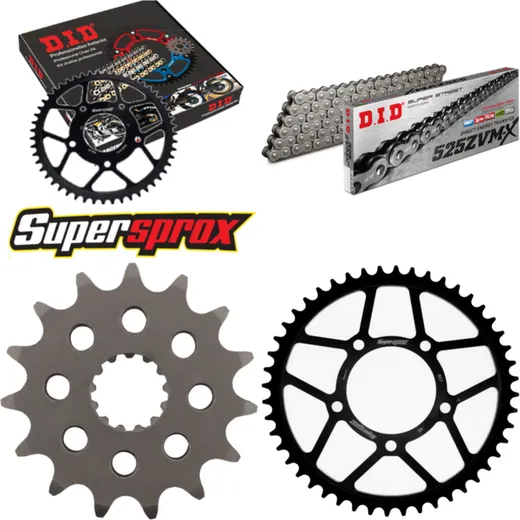 Chain Kit - Steel - for: SUZUKI GSF650 A /SA ABS 07-14/GSX65 15-48-118 DID525ZVM-X endless