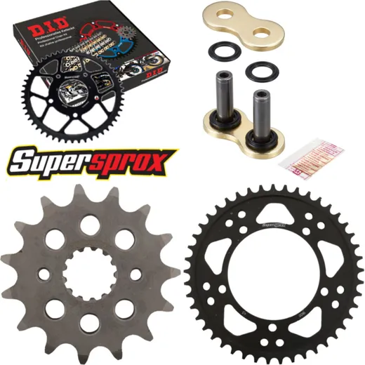 Chain Kit - Steel - for: SUZUKI GSF1200 /N /S /A /SA Bandit 06 15-45-116 DID530ZVM-X(G&G) rivet
