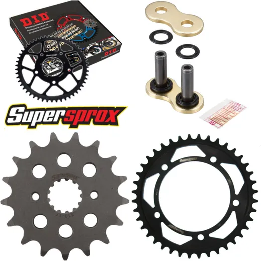 Chain Kit - Steel - for: SUZUKI SV1000 03-10 17-40-110 DID530ZVM-X(G&G) rivet