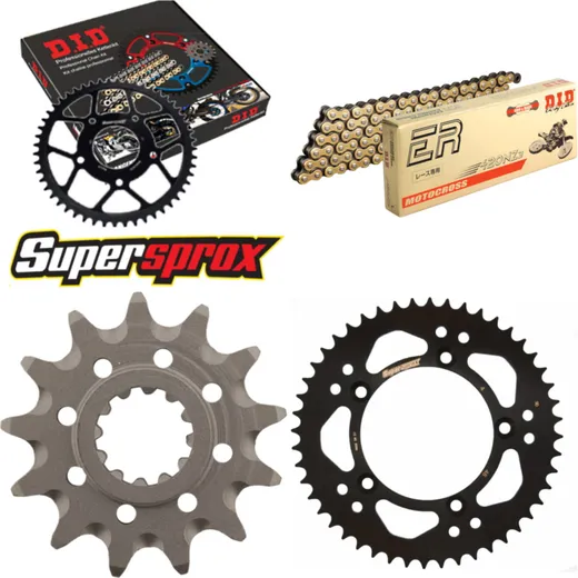 Chain Kit - Steel - for: KTM SX60 98-99/SX65 00-01 13-48-112 DID420NZ3(G&B) Clip