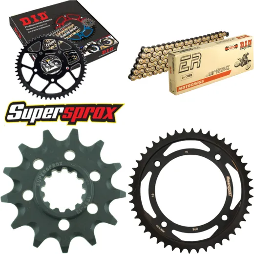 Chain Kit - Steel - for: KTM SX85 17``/14`` 18- 13-46-120 DID428NZ(G&B) Clip