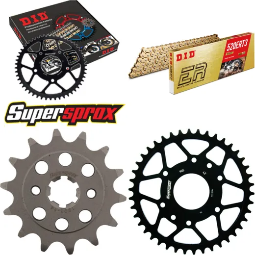 Chain Kit - Steel - for: KTM 200 Duke 15- 14-42-118 DID520ERT2(G&G) Clip