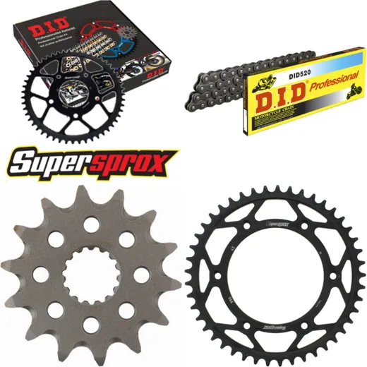 Chain Kit - Steel - for: KTM SX200 00-06 14-45-112 DID520 Clip