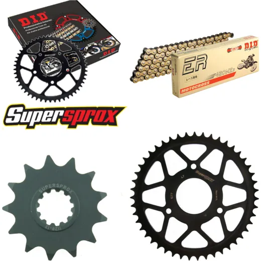 Chain Kit - Steel - for: RIEJU RS2 50 Matrix 03-03 13-47-128 DID420NZ3(G&B) Clip