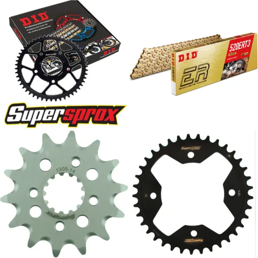 Chain Kit - Steel - for: POLARIS Predator 500 03-04 14-37-094 DID520ERT2(G&G) Clip