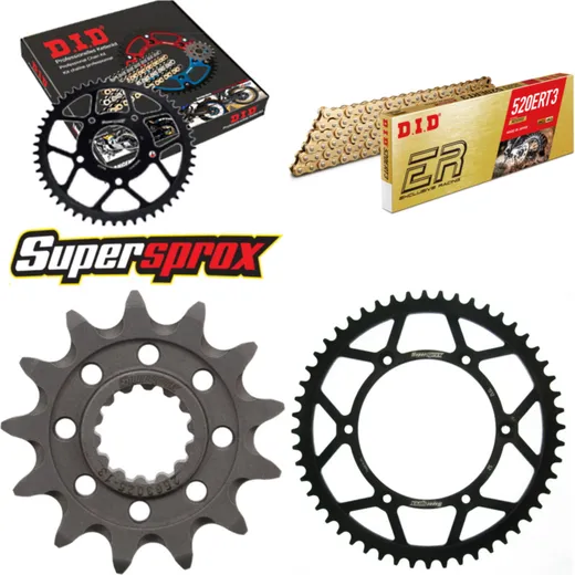 Kettensatz Stahl für: Gas Gas EC125 97-99 13-52-118 DID520ERT2(G&G) Clip
