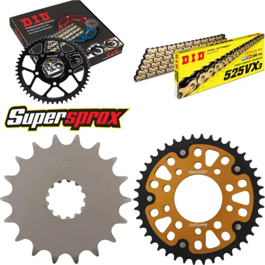 Chain Kit Stealth gold for: TRIUMPH America 865 07-15 18-42-112 DID525VX3(G&B) endless