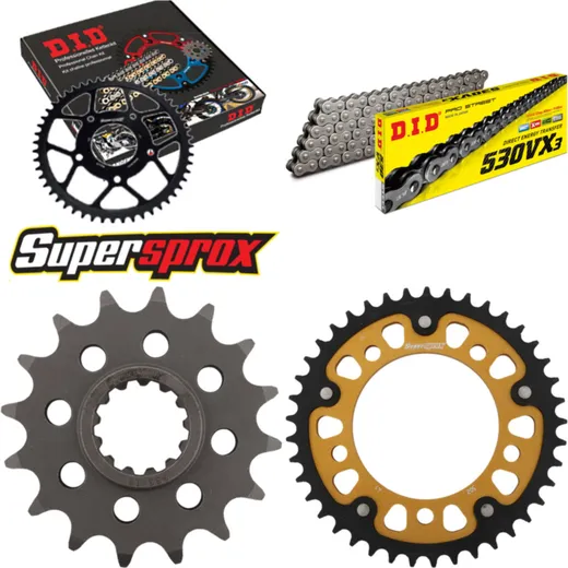 Chain Kit Stealth gold for: HONDA CBF1000 F 11-13/CBF100 16-41-114 DID530VX3 endless