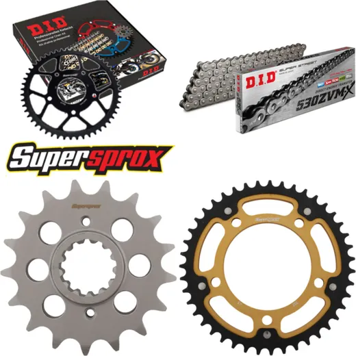 Chain Kit Stealth gold for: HONDA X-11, CB1100 SF 00-03 17-43-110 DID530ZVM-X endless