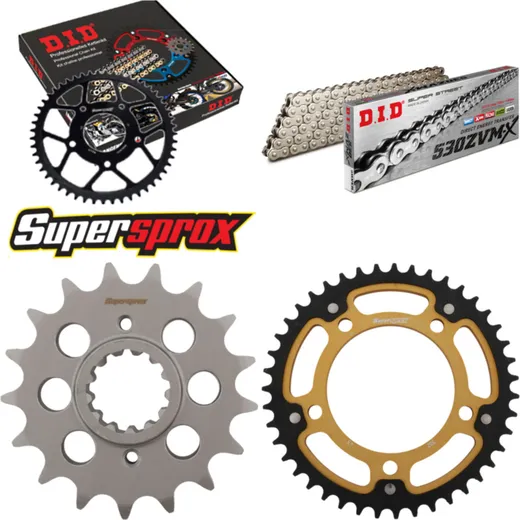 Chain Kit Stealth gold for: HONDA X-11, CB1100 SF 00-03 17-43-110 DID530ZVM-X(S&S) endless