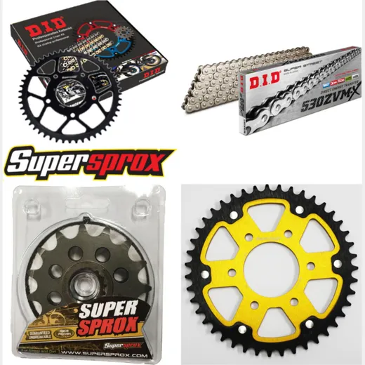 Chain Kit Stealth gold for: APRILIA Multistrada Enduro 1 15-43-116 DID530ZVM-X(S&S) endless