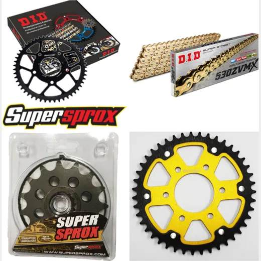 Chain Kit Stealth gold for: APRILIA Multistrada Enduro 1 15-43-116 DID530ZVM-X(G&G) endless
