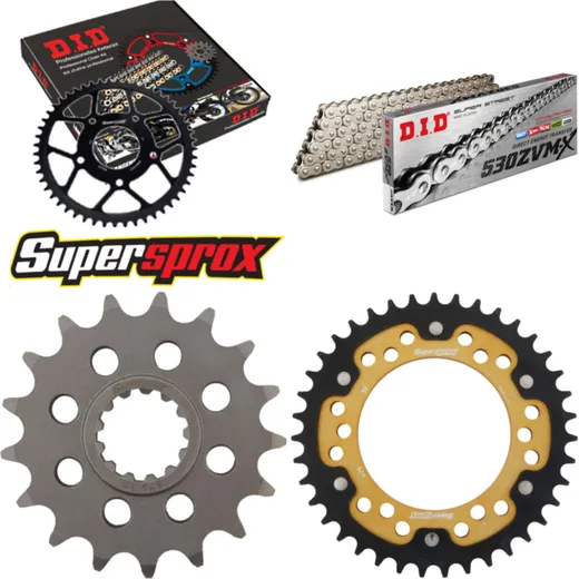 Chain Kit Stealth gold for: YAMAHA MT-01 1700 05-12 17-39-114 DID530ZVM-X(S&S) endless