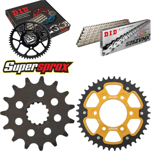 Chain Kit Stealth gold for: KAWASAKI Z1000 SX /ABS 11-15 15-41-112 DID525ZVM-X(S&S) endless