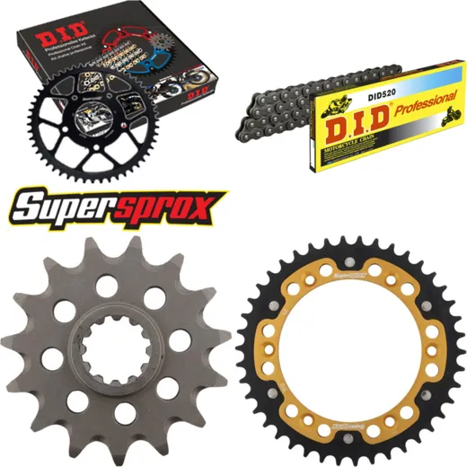 Kettensatz Stealth gold für: HUSQVARNA SMR510 05-05 15-42-116 DID520 Clip