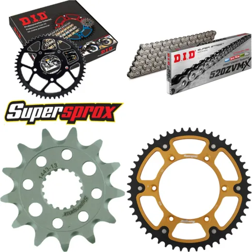 Chain Kit Stealth gold for: SUZUKI RM-Z 450 13-14 13-50-114 DID520ZVM-X endless