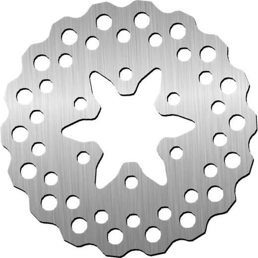 Brake disk NG 1413X 165 mm, fixed (FXD) Wavy