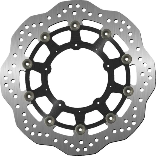 Bremsscheibe NG 1689XG 296 mm, schwimmend gelagert (FLD) Wavy