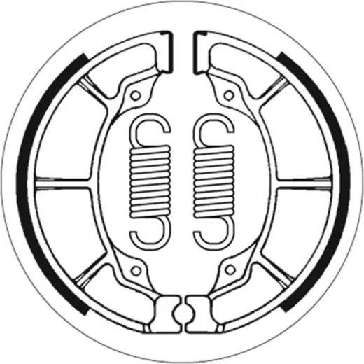 Bremsbelag Bremsbacken SBS 2019