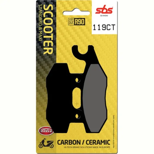 Brake Pads / Shoes - SCOOTER - SBS 119CT