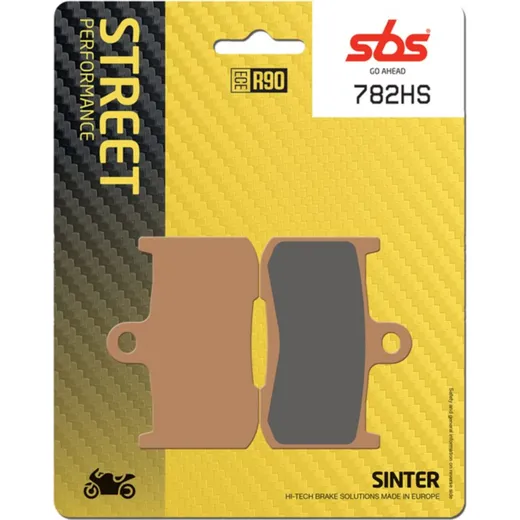 Bremsbelag Bremsbacken SBS 782HS