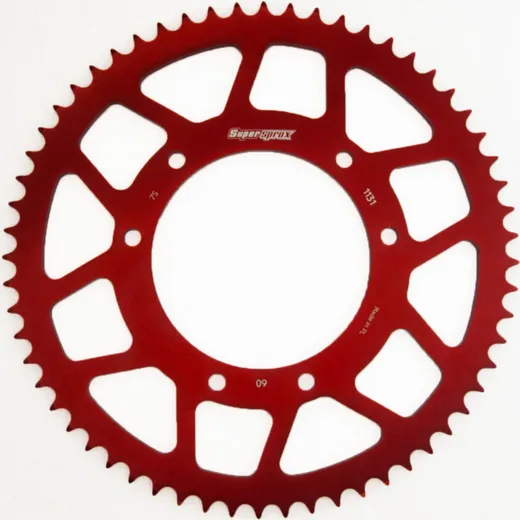 Alu-Rear Sprocket / Chain Wheel Supersprox 420/60t red 47103AR60