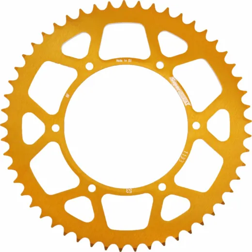 Alu-Rear Sprocket / Chain Wheel Supersprox 420/53t gold 92114AS53