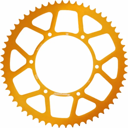 Alu-Rear Sprocket / Chain Wheel Supersprox 420/58t gold 92114AS58