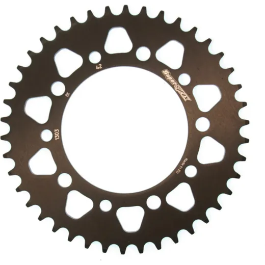 Alu-Rear Sprocket / Chain Wheel Supersprox 520/42t black 11509AK42