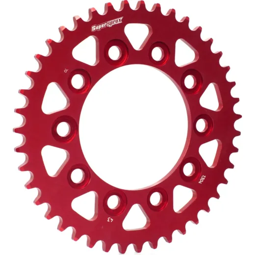 Alu-Rear Sprocket / Chain Wheel Supersprox 525/43t red