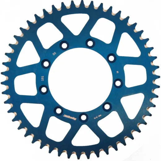 Alu-Rear Sprocket / Chain Wheel Supersprox 520/50t blue 93314AB50