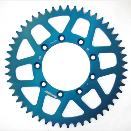 Alu-Rear Sprocket / Chain Wheel Supersprox 520/51t blue 93314AB51