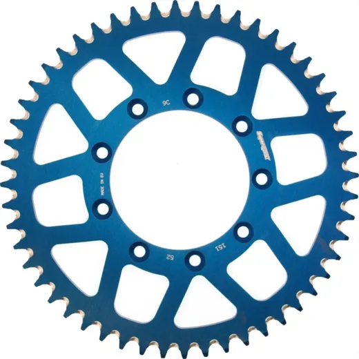 Alu-Rear Sprocket / Chain Wheel Supersprox 520/52t blue 93314AB52