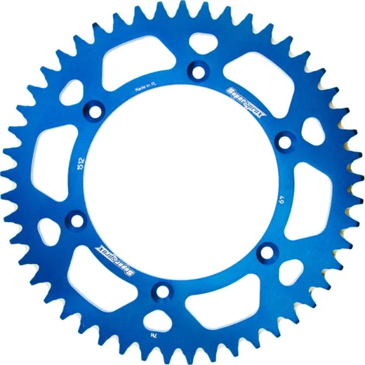 Alu-Rear Sprocket / Chain Wheel Supersprox 520/49t blue 15206AB49