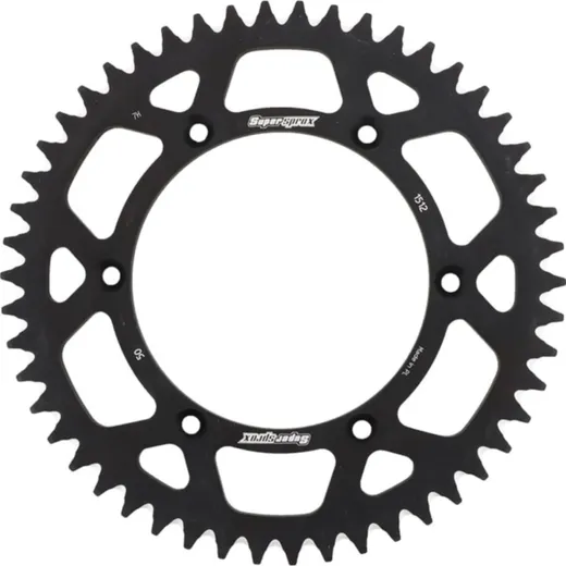 Alu-Rear Sprocket / Chain Wheel Supersprox 520/50t black 15206AK50