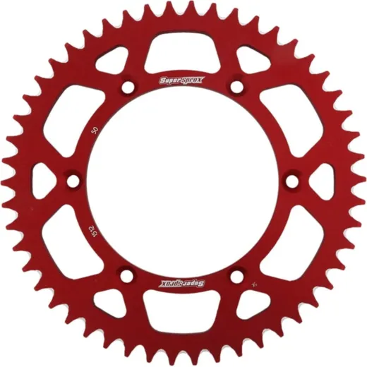 Alu-Rear Sprocket / Chain Wheel Supersprox 520/50t red 15206AR50