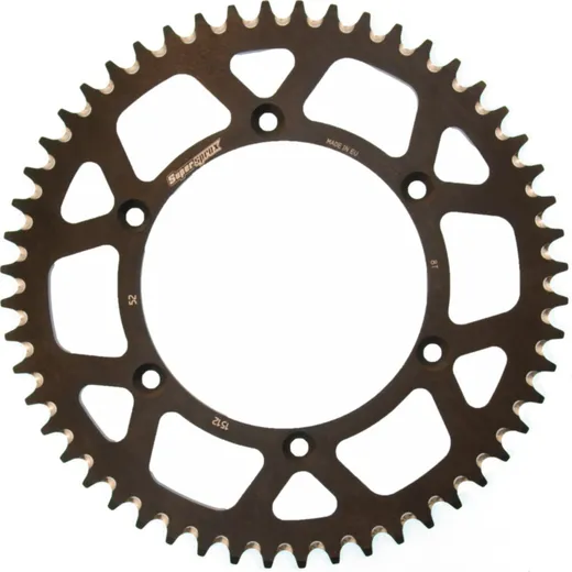Alu-Rear Sprocket / Chain Wheel Supersprox 520/52t black 15206AK52