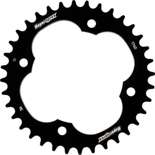 Alu-Rear Sprocket / Chain Wheel Supersprox 520/36t black