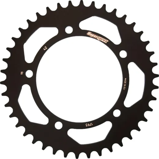 Alu-Rear Sprocket / Chain Wheel Supersprox 520/42t black 15605AK42