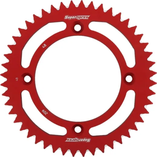 Alu-Rear Sprocket / Chain Wheel Supersprox 420/48t red