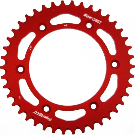 Alu-Rear Sprocket / Chain Wheel Supersprox 520/42t red