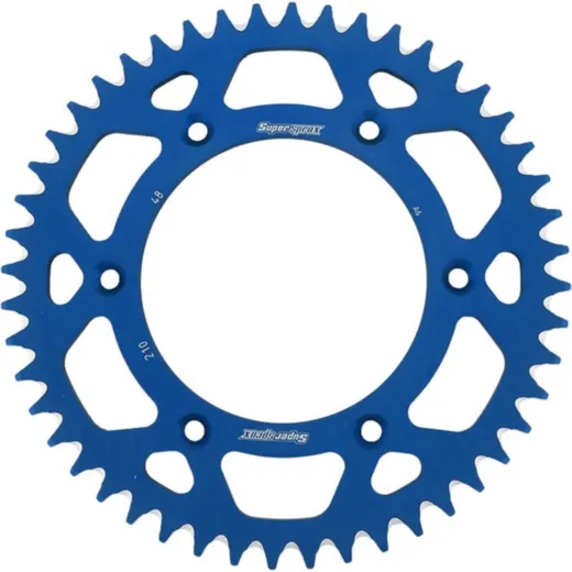 Alu-Rear Sprocket / Chain Wheel Supersprox 520/48t blue