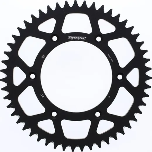Alu-Rear Sprocket / Chain Wheel Supersprox 520/51t black